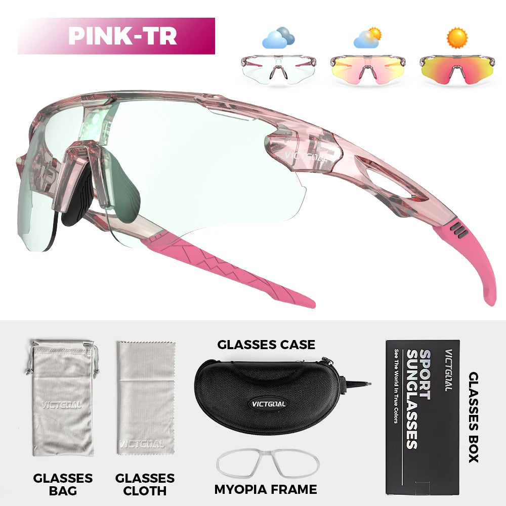 Photochromic Cycling Sunglasses