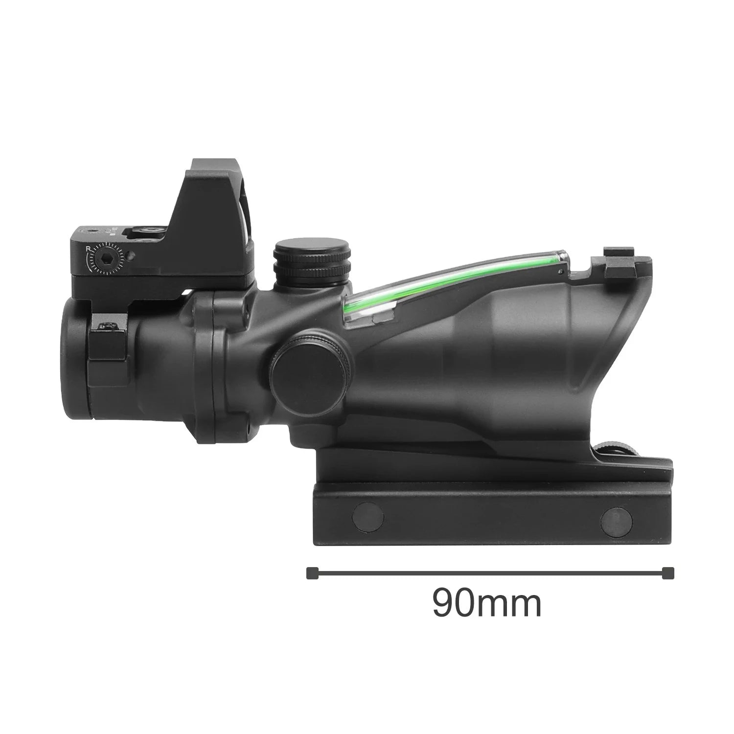 4x32 Red Dot 1x 4x Scope Red Dot Tactical Scope 20mm Rail Scope for Hunting