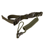 Outdoor Tactic Spring Lanyard Elastic Retractable