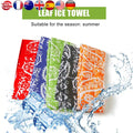 5 Pcs Cooling Bandana Scarf Cool Scarf Neck Wrap