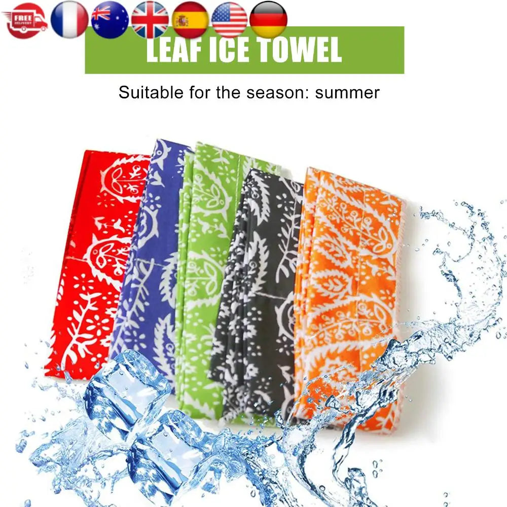 5 Pcs Cooling Bandana Scarf Cool Scarf Neck Wrap