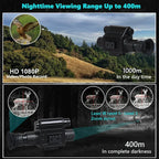 Digital Night Vision Riflescope 940nm IR Scope Sight
