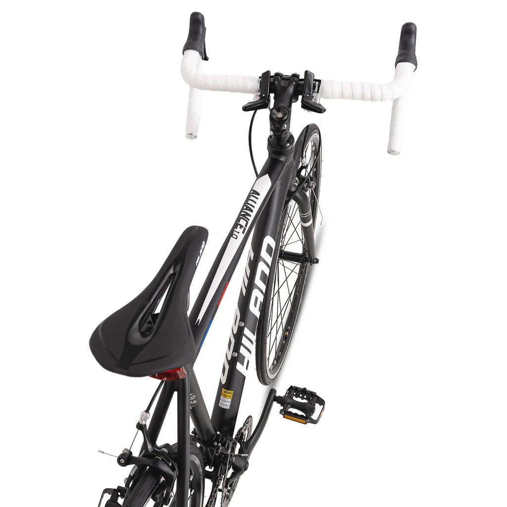700c road bike, 14 speeds, lightweight aluminum frame