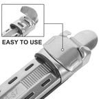 5Pieces Plate Type Stainless Steel Adjustable Reel Seat