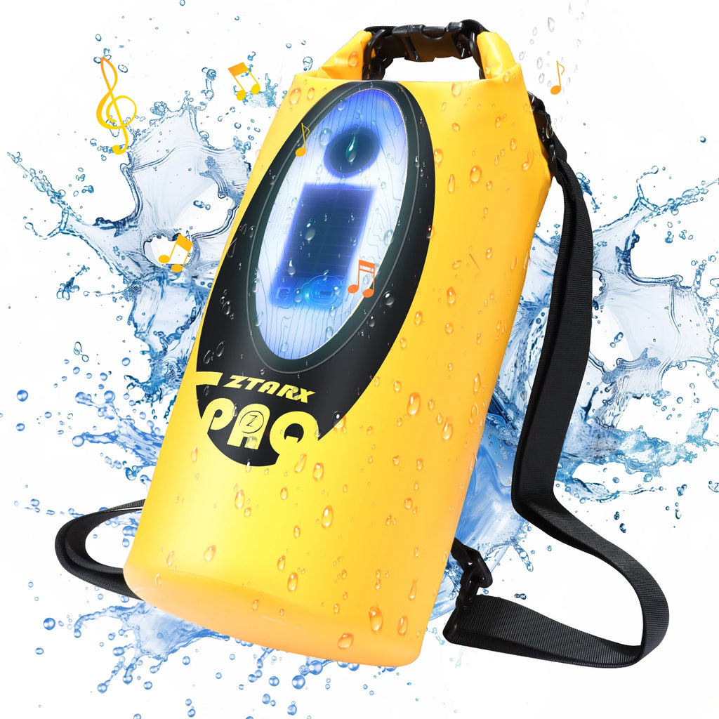 Solar/Battery Powered Waterproof Backpack