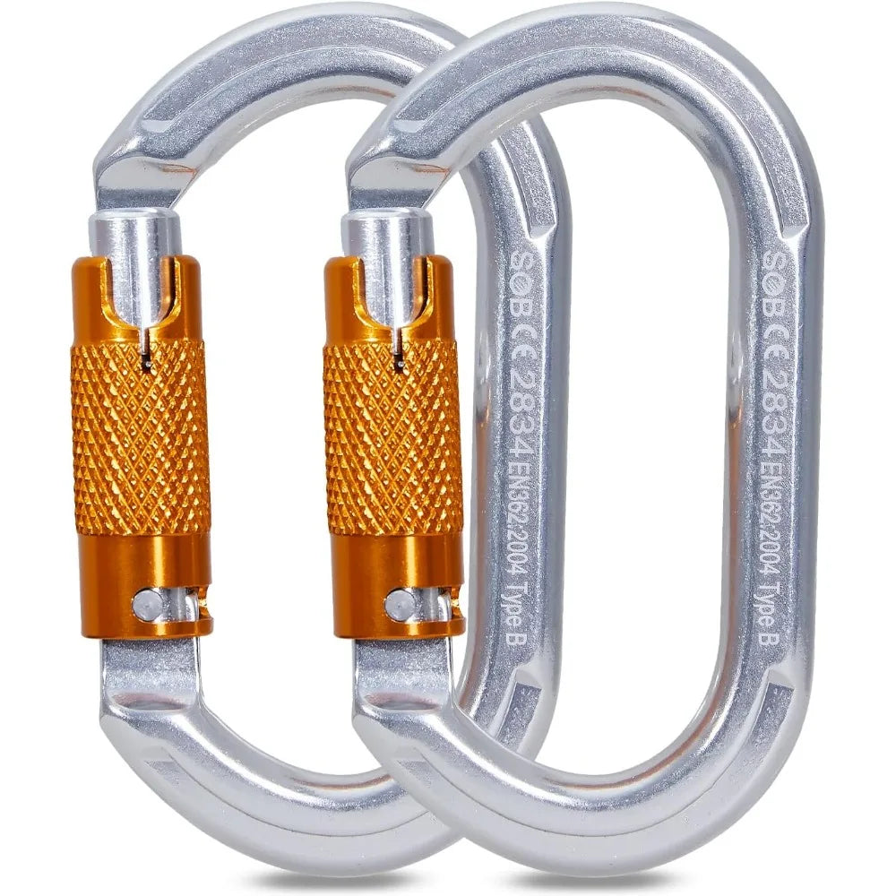 Heavy Duty Auto Locking Climbing Carabiner Clips