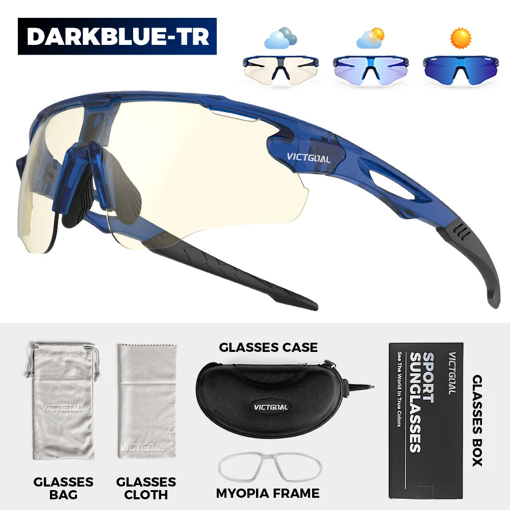 Photochromic Cycling Sunglasses