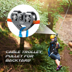 30kN Cable Trolley Pulley with Ball Bearing