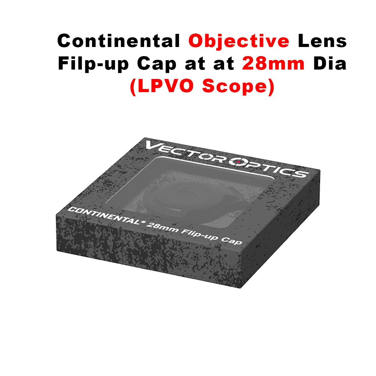 50/56mm Aluminum Alloy Continental Rifle Scope Lens Protection Covers