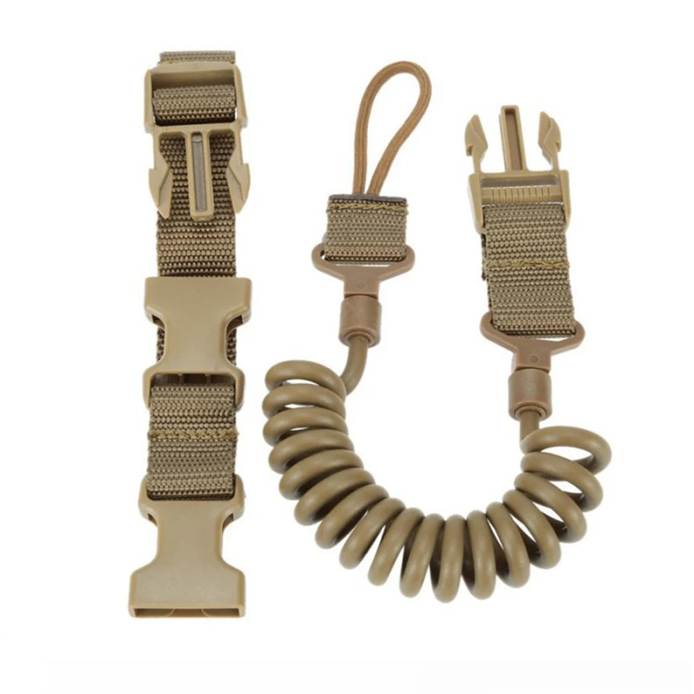 Outdoor Tactic Spring Lanyard Elastic Retractable