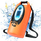 Solar/Battery Powered Waterproof Backpack