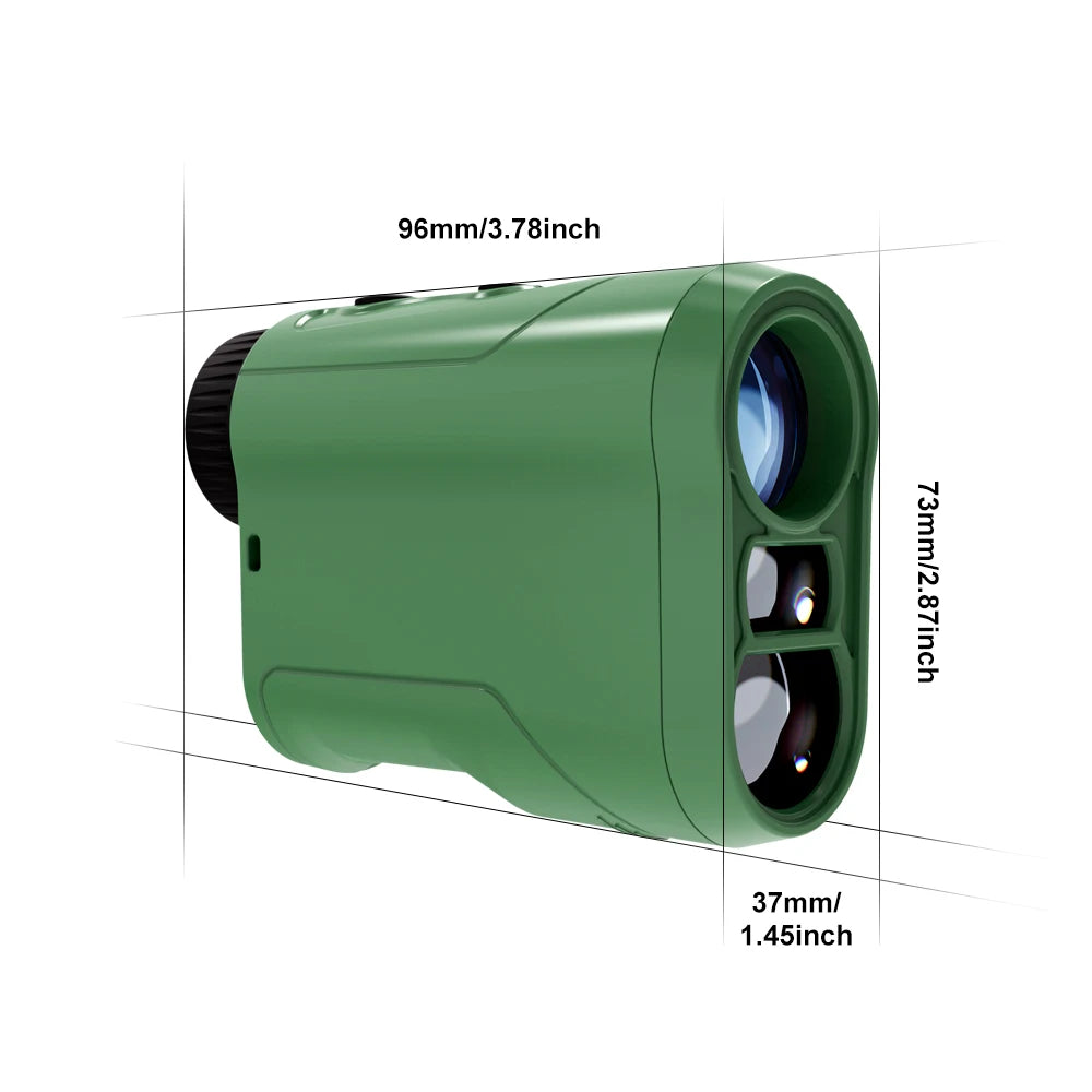 1000M Multi-Function Hunting Rangefinder with Speed and Scan
