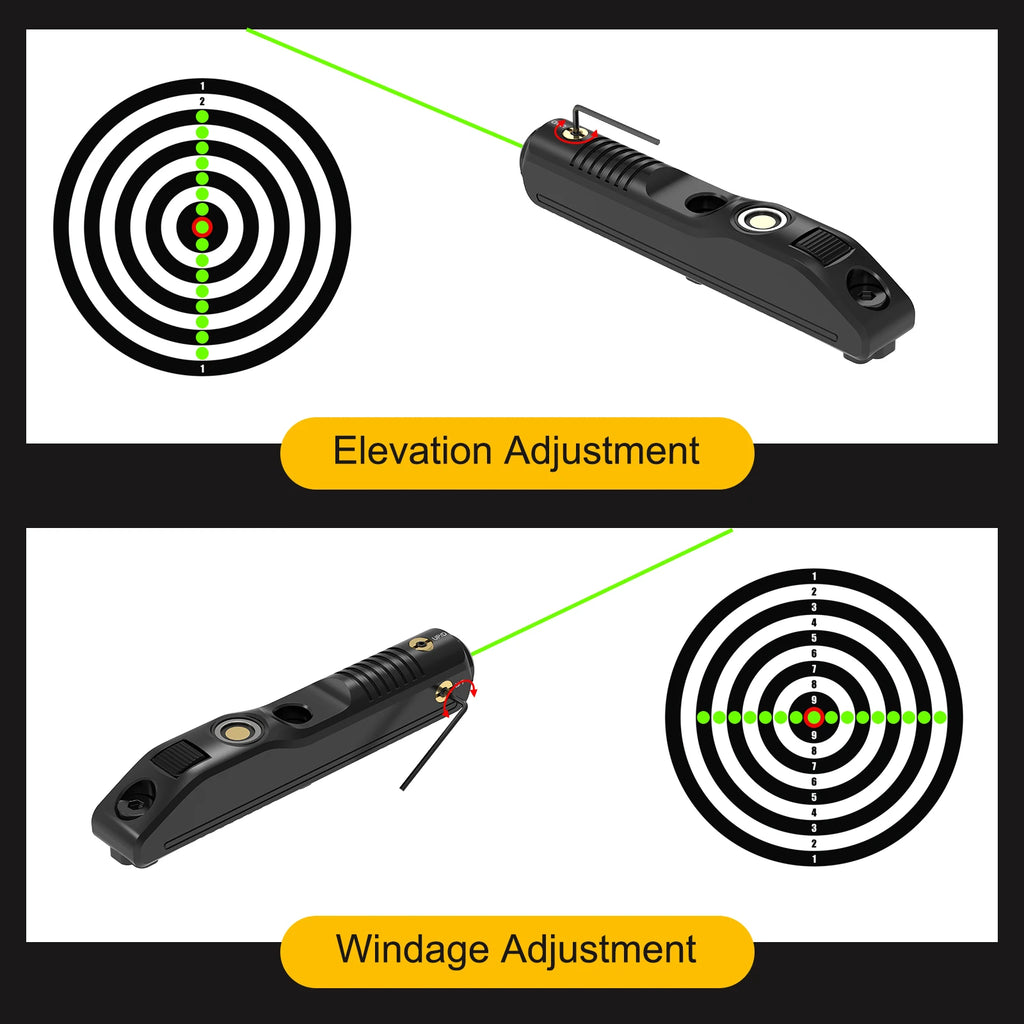 1126 Green Magnetic Charging Laser Sight for Rifle