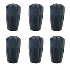 6 Piece Hike Rubber Protector Tip Cap