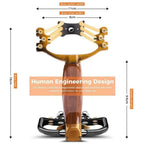 Professional Competitive Slingshot with Folding Wrist Support