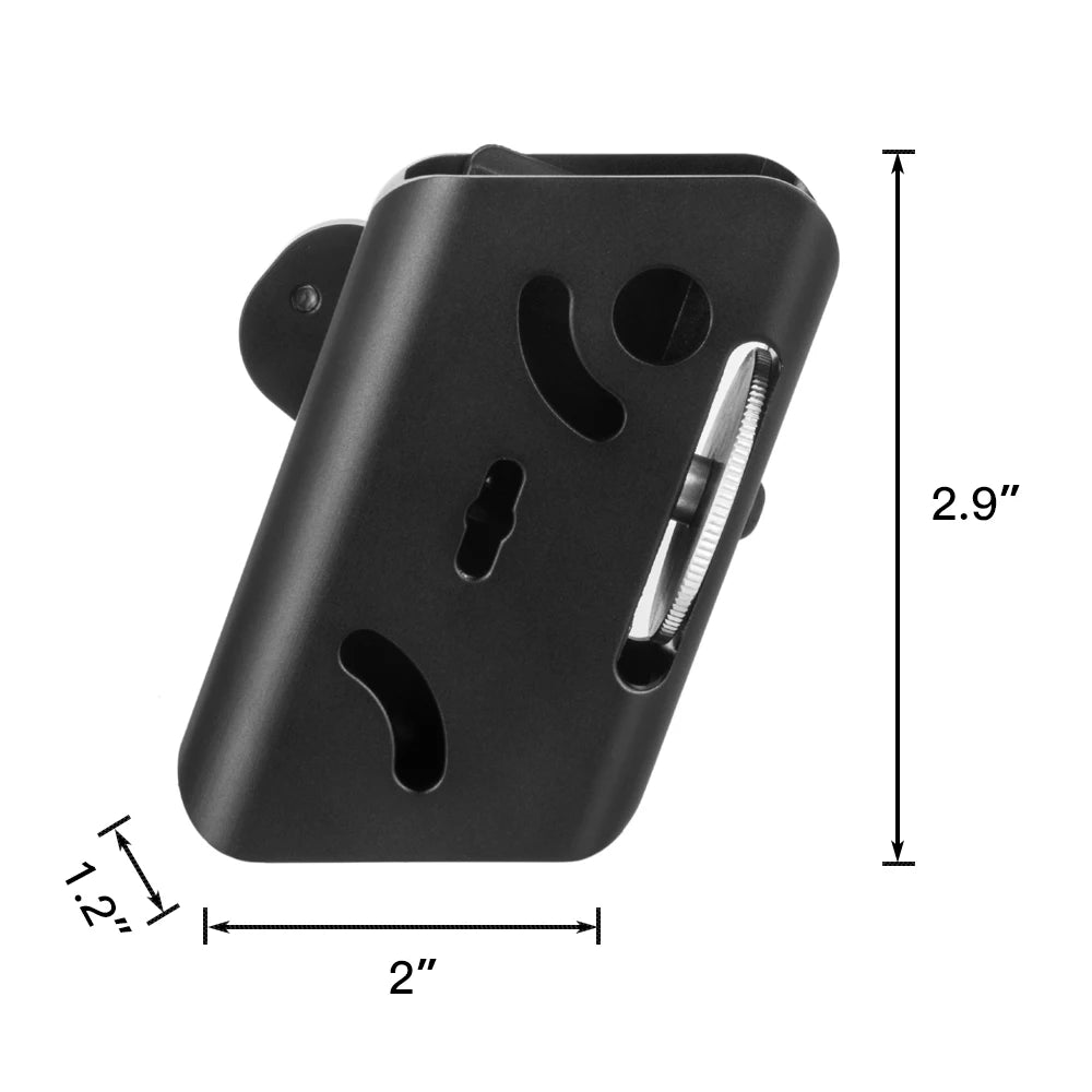 Aluminum Magazine Holster 360 Degrees Rotate For 1911 Glock