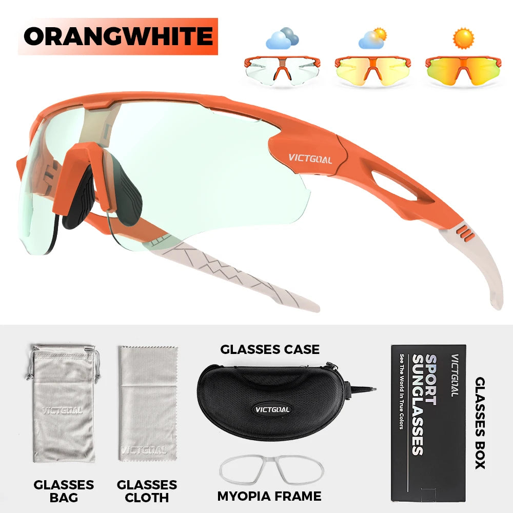 Photochromic Cycling Sunglasses