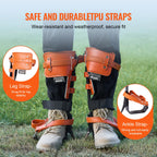 350lbs Load Capacity Tree Climbing Gear with Straps and Spike Protectors