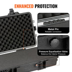 Hard Rifle Case Portable Long Gun Storage