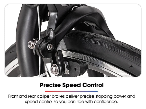 700c road bike, 14 speeds, lightweight aluminum frame