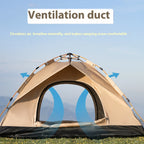 Instant Golden Tent