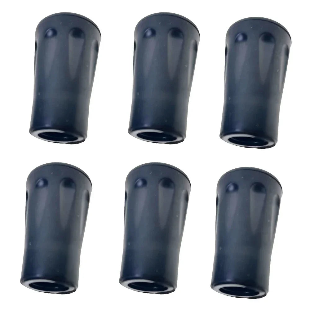 6 Piece Hike Rubber Protector Tip Cap