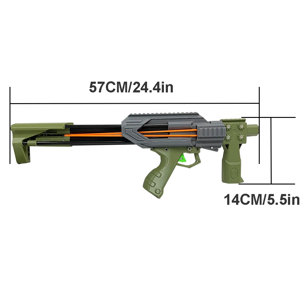 Multi functional arrow launch slingshot