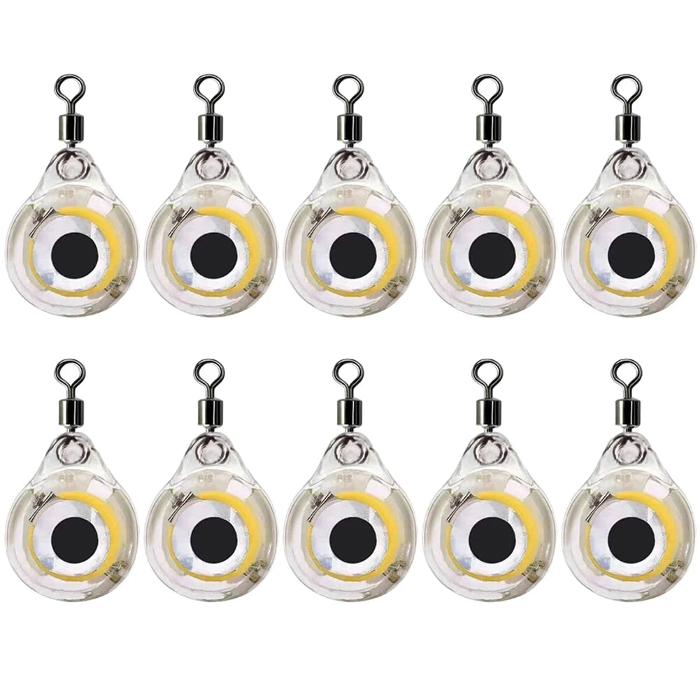amazon small round led fishing lures Dr.Fish 5pcs Eye All components are made from anti Fish Daddy 1/8 oz Dirty