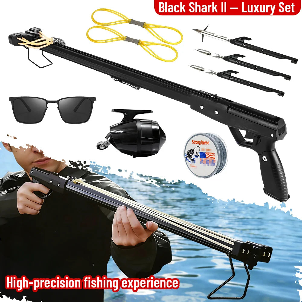 Fishing Slingshot Rod with Reel Long Distance Fishing Tool