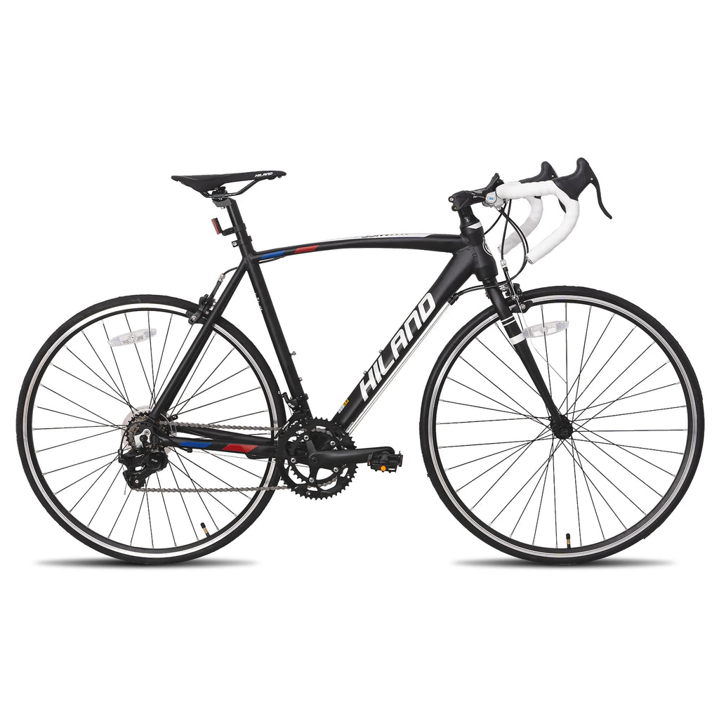 700c road bike, 14 speeds, lightweight aluminum frame