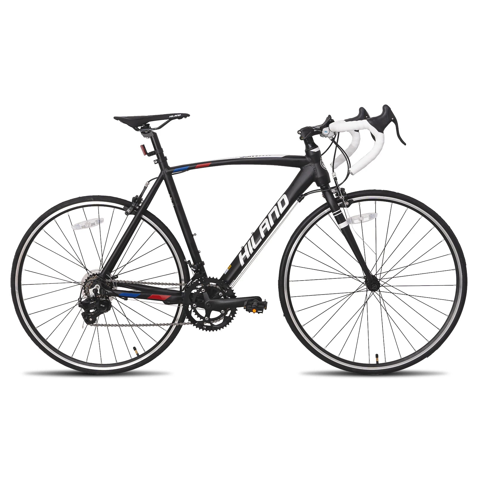 700c road bike, 14 speeds, lightweight aluminum frame