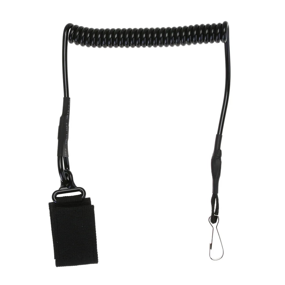 Outdoor Tactic Spring Lanyard Elastic Retractable