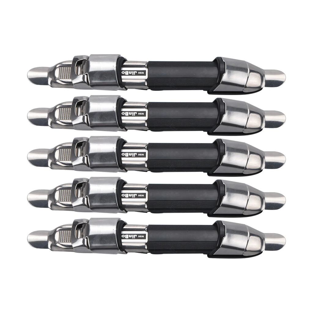 5Pieces Plate Type Stainless Steel Adjustable Reel Seat