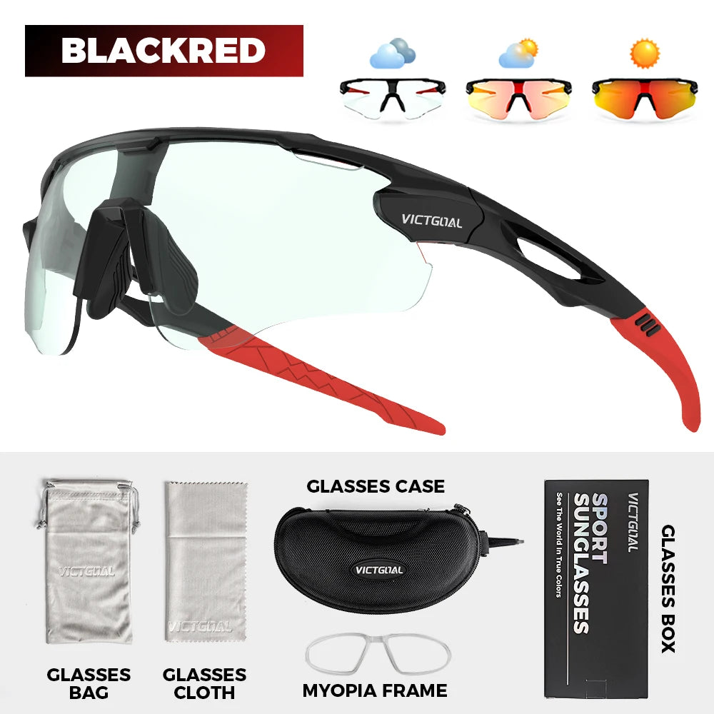 Photochromic Cycling Sunglasses