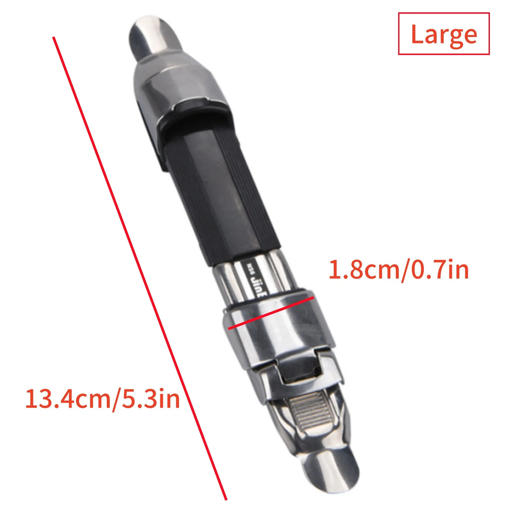 5Pieces Plate Type Stainless Steel Adjustable Reel Seat