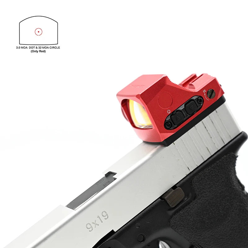 R-X 1x24mm Reticle Red Dot Sight w/Glock Mount