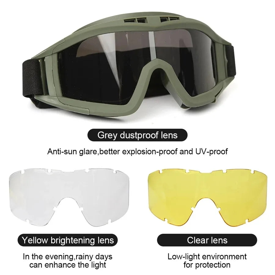 Shooting Tactical Goggles