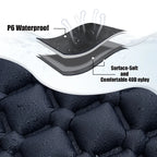 Outdoor Sleeping Pad Inflatable Mattress Built-in Pump