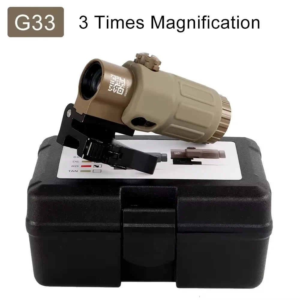 Sight Fixed 3X 5X Magnifier Scope