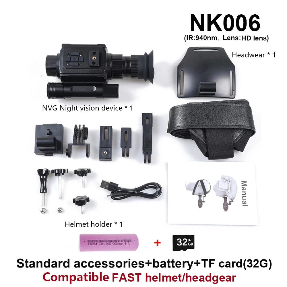 Tactical FAST Helmet NVG Night Vision Device