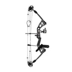 30-55 lbs Compound Bow Adjustable Draw Weight and Length with 3-Pin Sight