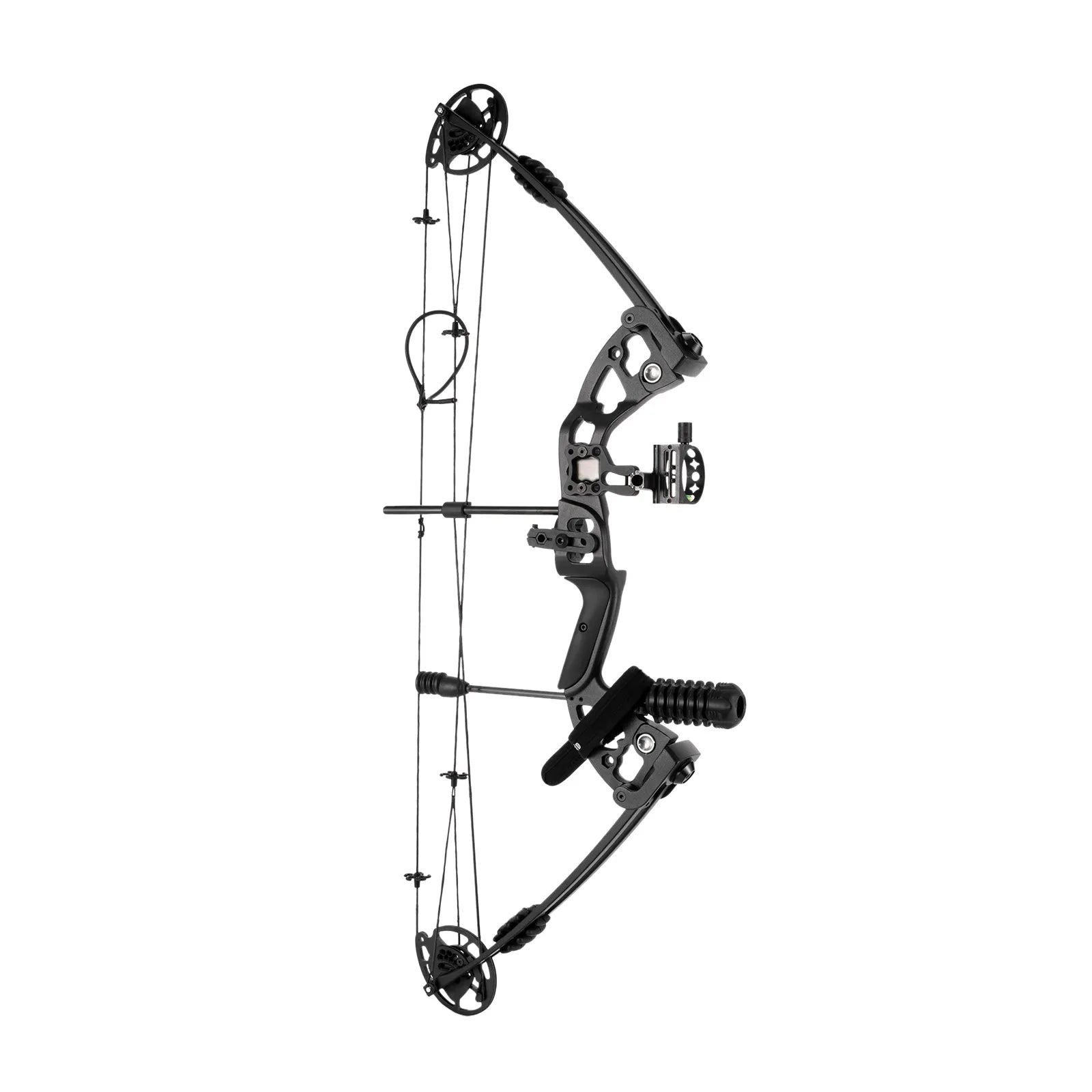 30-55 lbs Compound Bow Adjustable Draw Weight and Length with 3-Pin Sight
