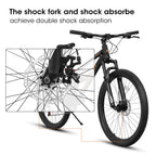 Mountain Bike 26 Inch Wheel, Dual Full Suspension 21-Speed Disc