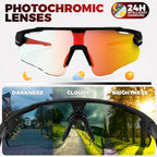 Photochromic Cycling Sunglasses