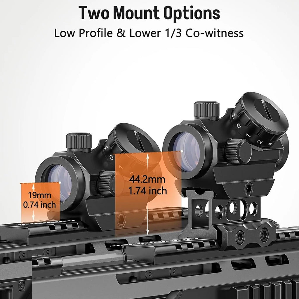 Red Dot Sight 1x25mm Reflex Sight
