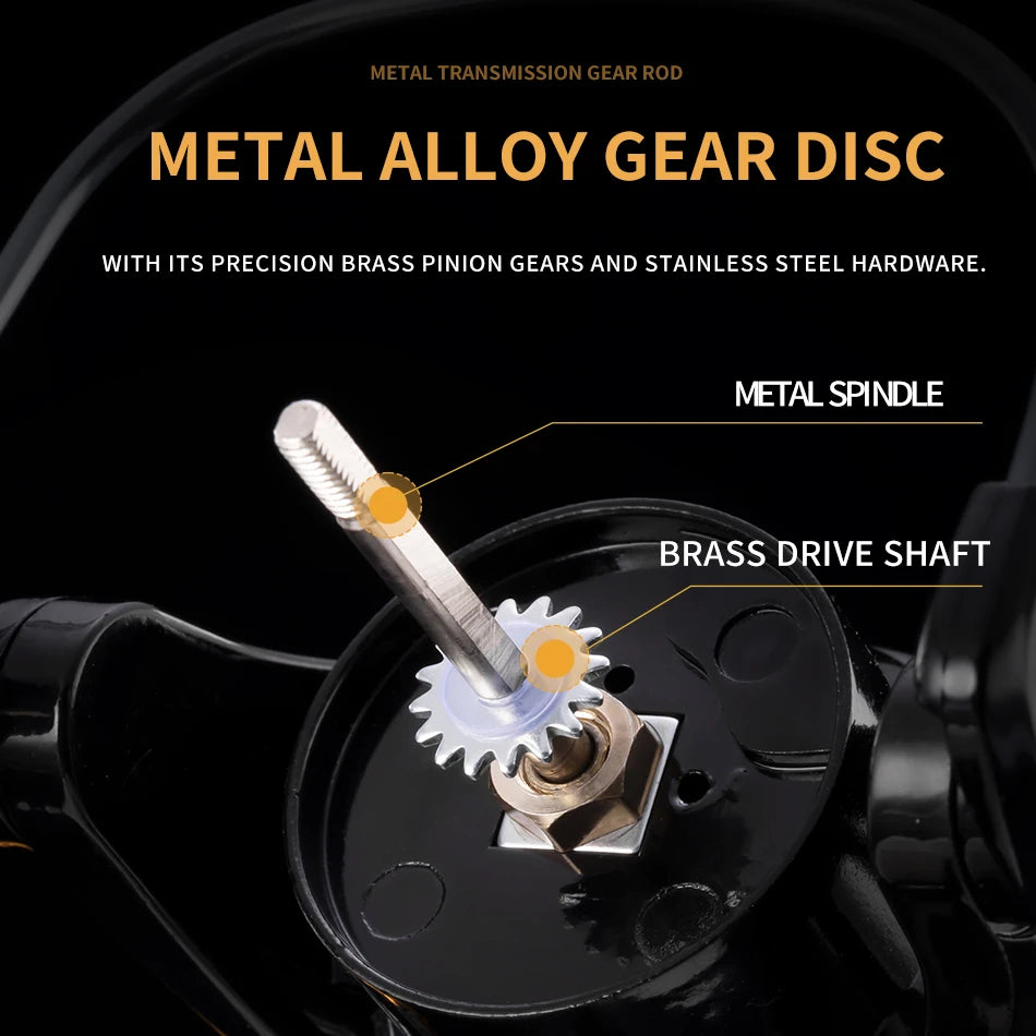 Fishing Reel Spinning Reel Metal Reel Cup 10KG Max Drag Power