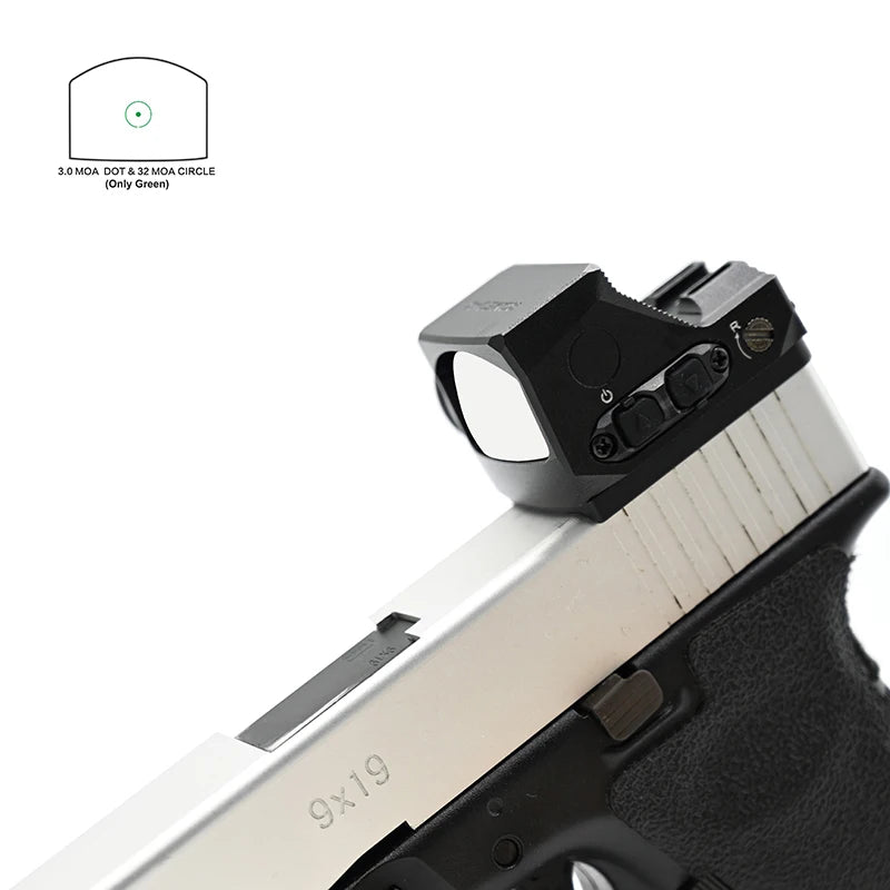 R-X 1x24mm Reticle Red Dot Sight w/Glock Mount