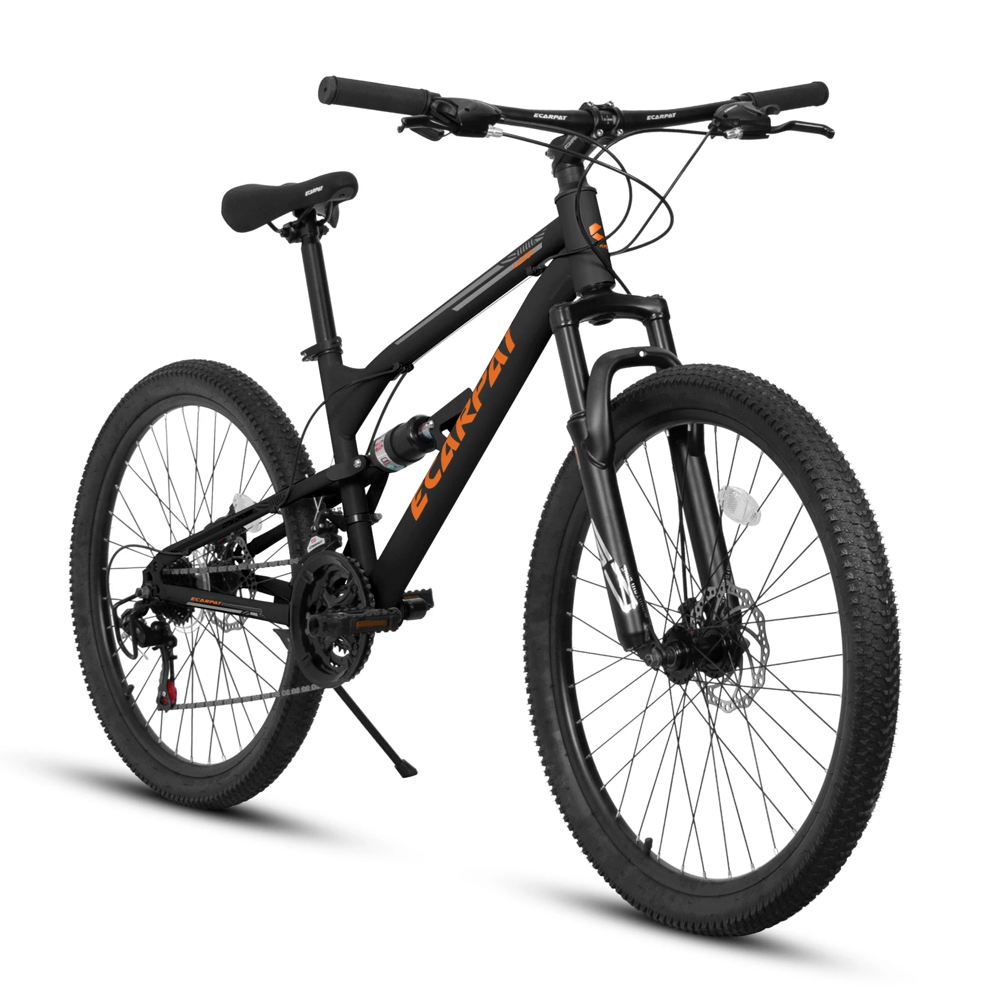Mountain Bike 26 Inch Wheel, Dual Full Suspension 21-Speed Disc