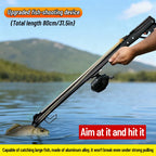 Fishing Slingshot Rod with Reel Long Distance Fishing Tool