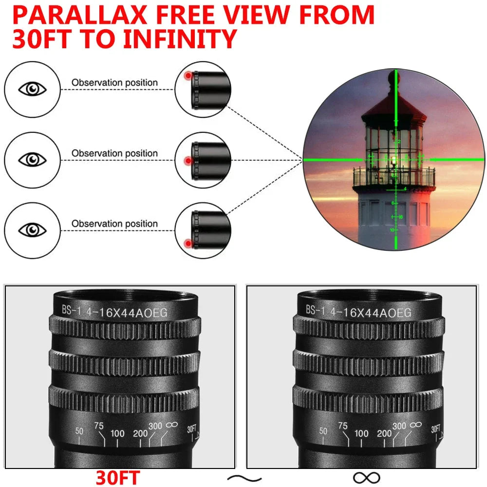 Tactical 4-16x44 AOE Scope